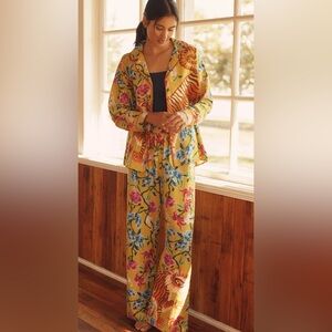 LyreBird Cloud Flannel Pajama Set